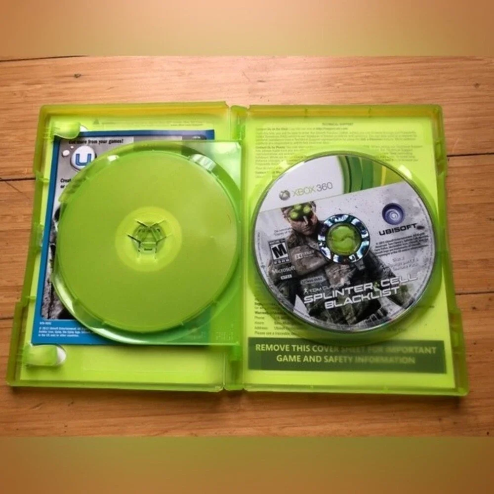 Tom Clancy’s SPLINTER CELL BLACKLIST Double Disc (Microsoft XBOX 360)